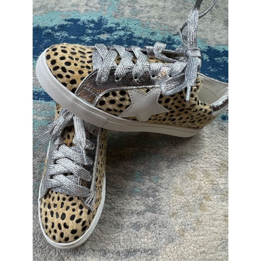 NWT Nature Breeze Star Leopard Shoes Size 5.5